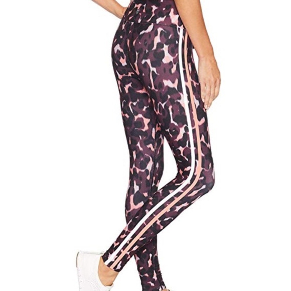 NWT Betsey Johnson Leopard Workout Leggings